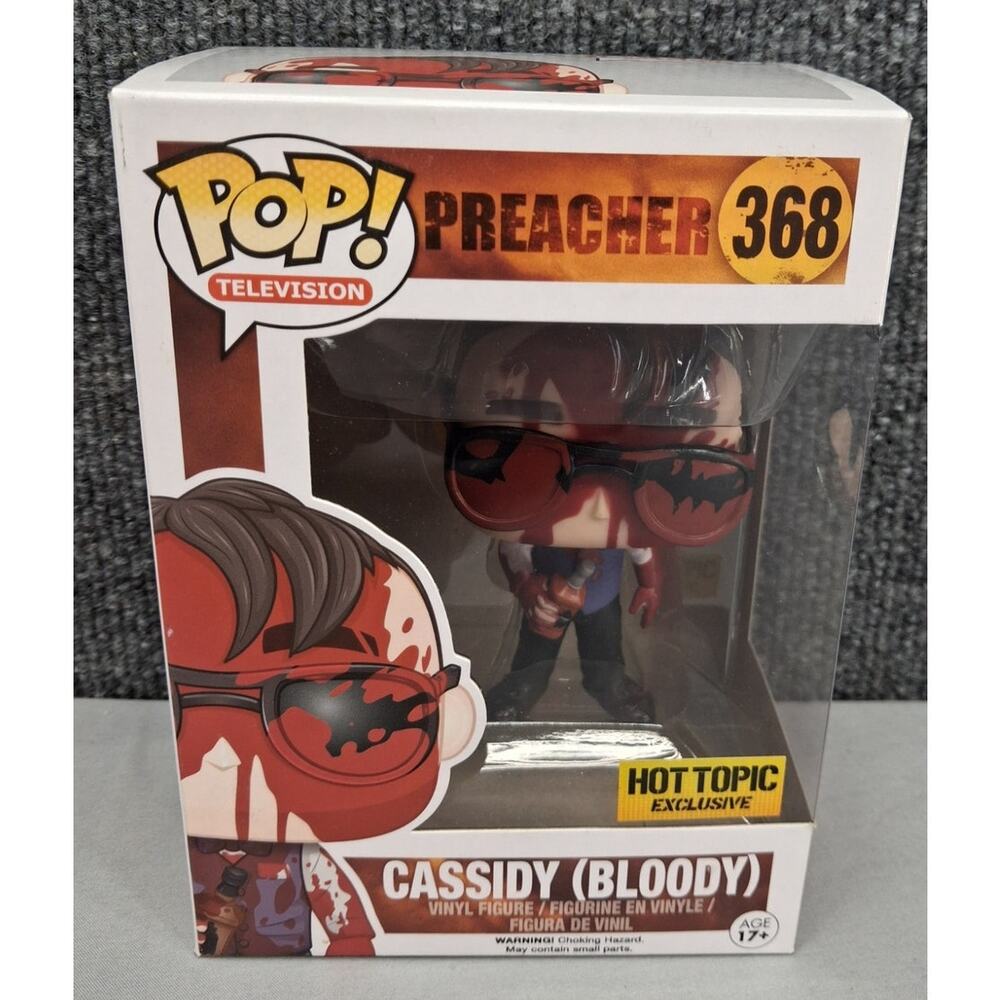 Funko Pop Preacher Cassidy Bloody 368 Hot Topic Exclusive - Picture 10 of 10